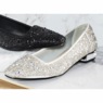 Lady Couture Fever Glitter Pump Low Heel for Women with Rhinestones, , large