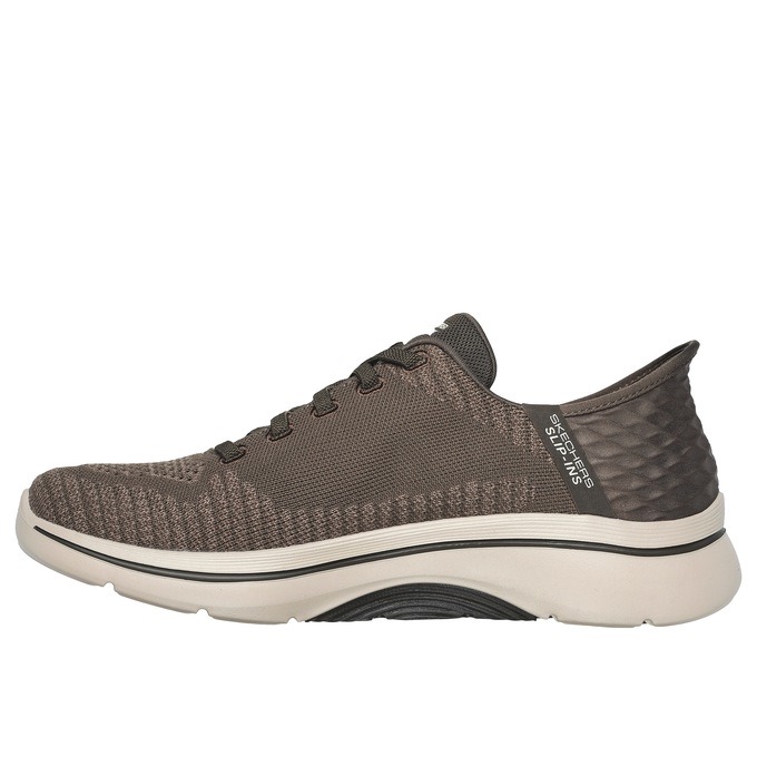Skechers Men's Slip-Ins GO WALK Arch Fit 2.0, Taupe, large