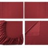 400-Thread Count Egyptian Cotton Sateen Stripe Sheet Set, , large