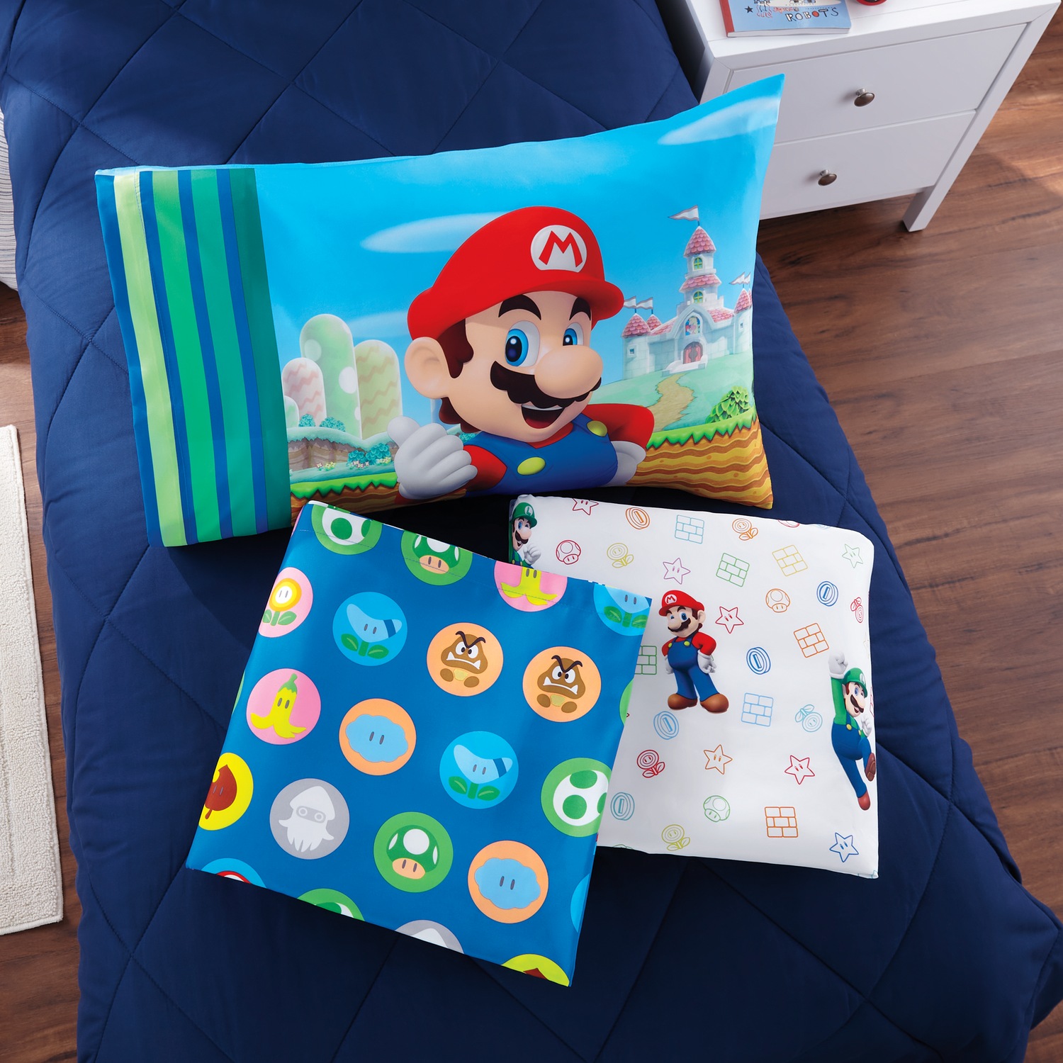 Mario blanket cheap set