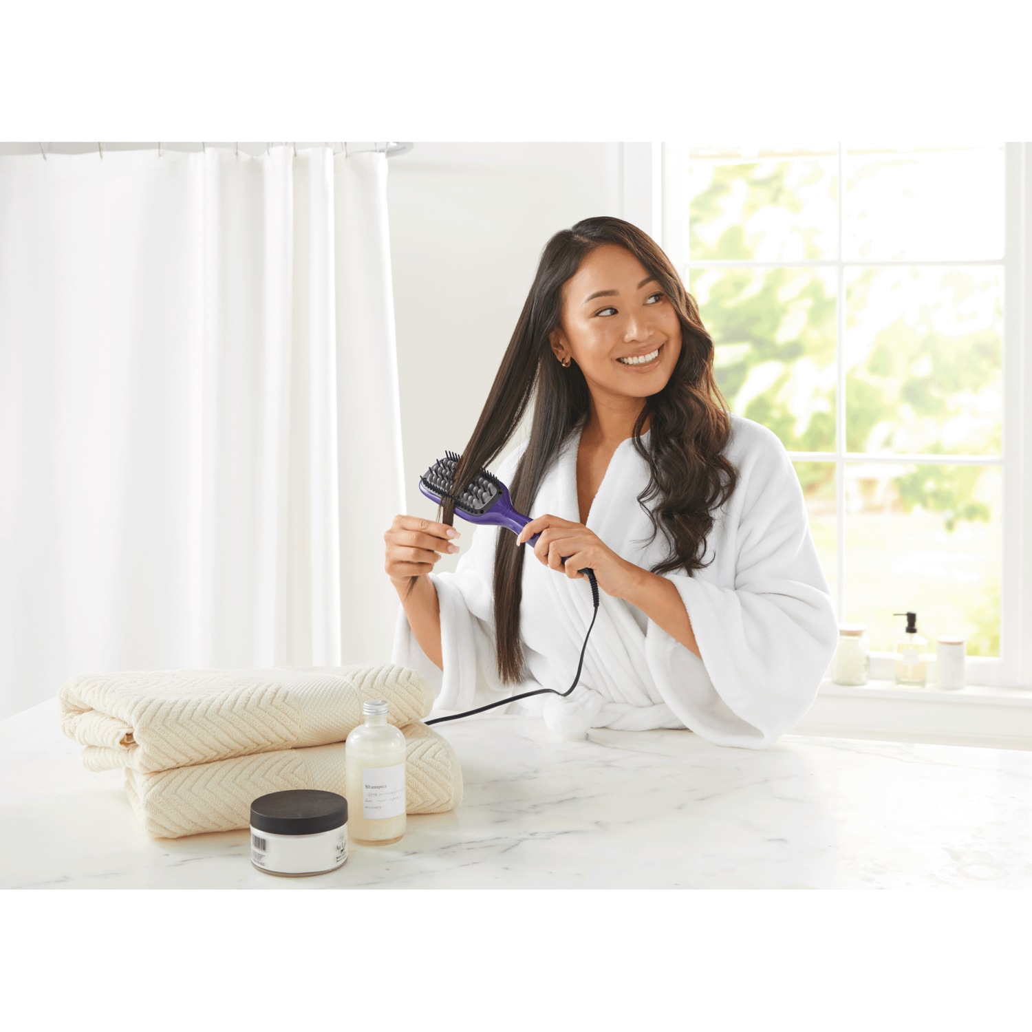 Conair smooth and straightening hotsell brush review