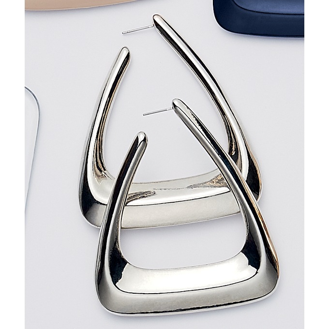 Triangle Earrings, , large