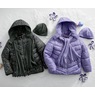 Platinum Girls&#39; Foil Puffer with Hat and Scarf, , large