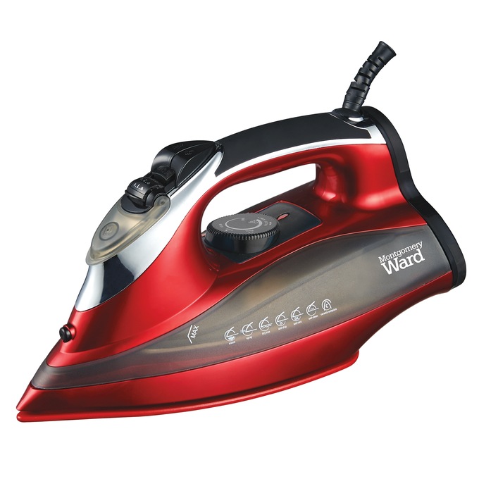 Montgomery Ward Steam Iron, , large