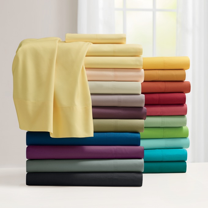 Color Connection Microfiber Sheet Set, , large