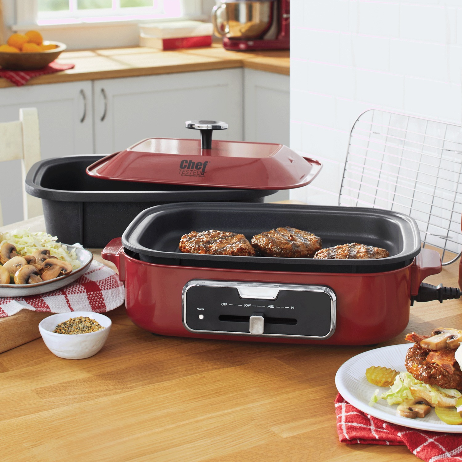 Chef Tested Multifunction Grill by Wards Montgomery Ward