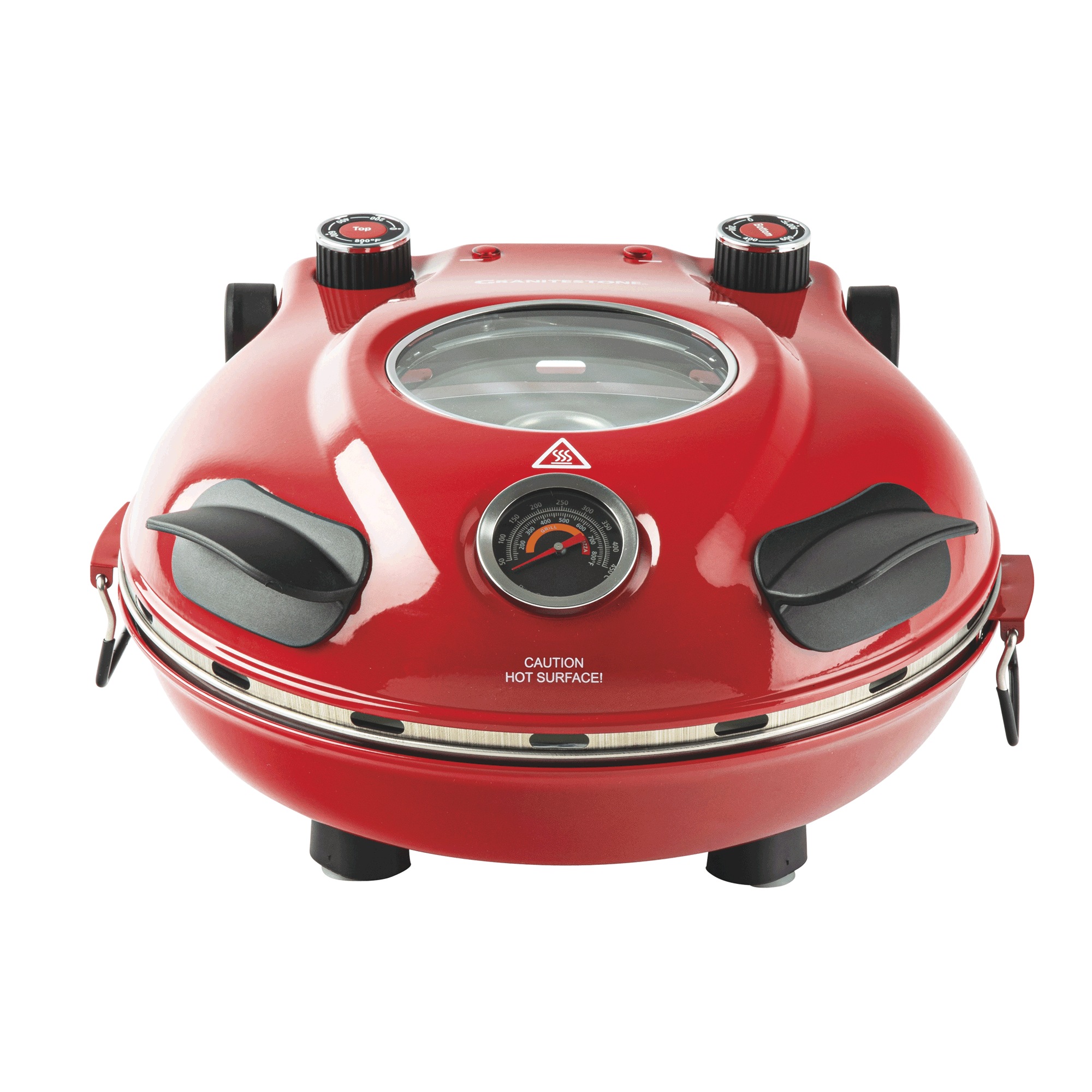 Granitestone Piezano Pizza Oven, Red, large