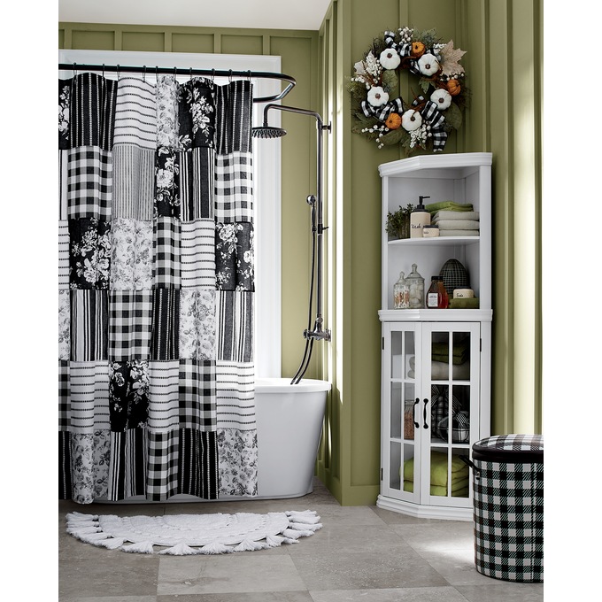 Charlotte Shower Curtain, , large