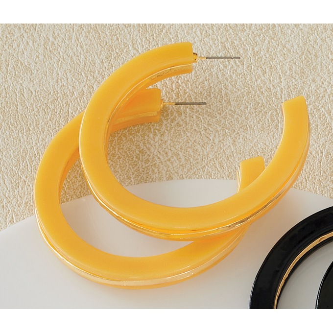 Colored J-Hoops, , large
