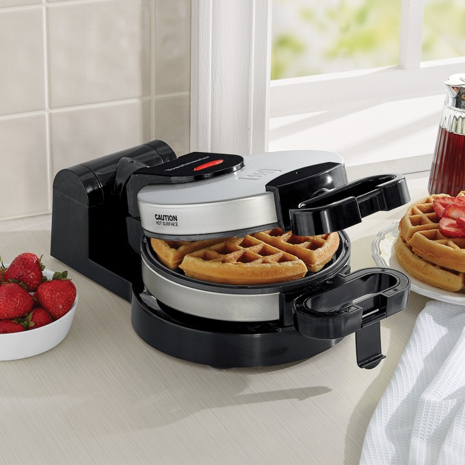 Toastmaster Flip Waffle Maker, , large