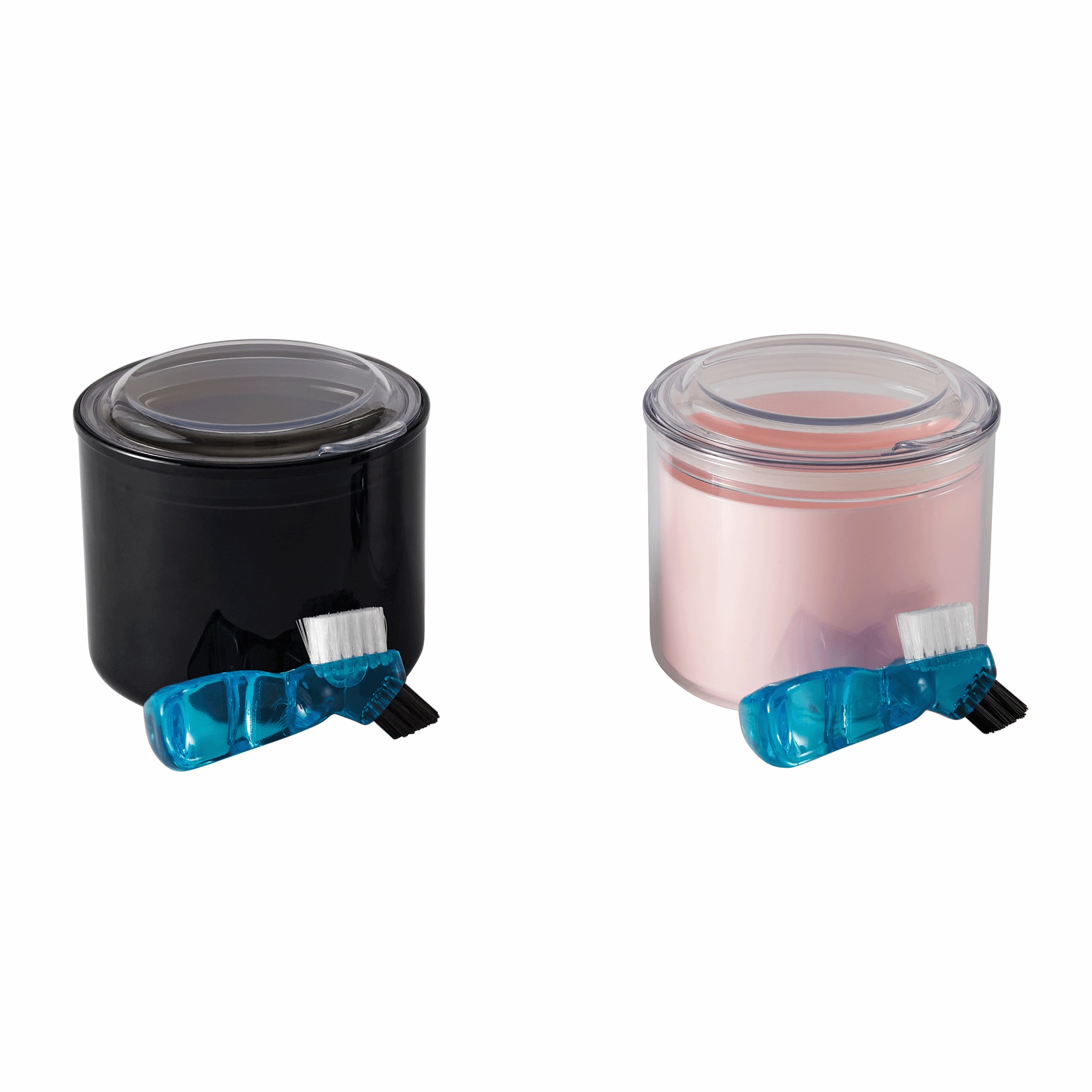 Denture Case with Brush, , large