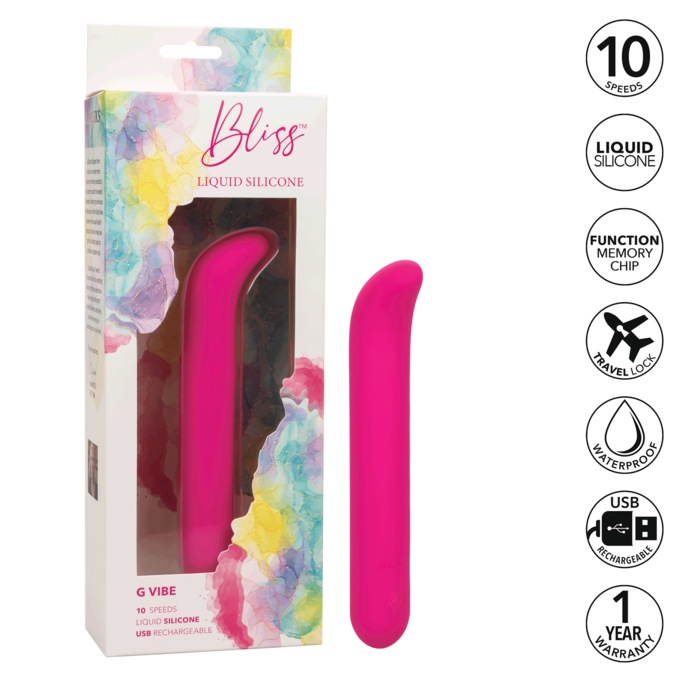Bliss Liquid Silicone G Vibe By Calexotics, , large
