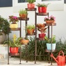 10-Tier Folding Flowers Stand, , large