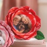 Figurine Flower Photo Frame, , large