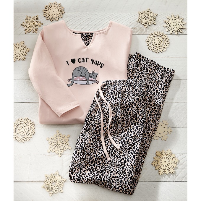 Cat sales nap pajamas