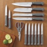 Ginny&#39;s 14-Piece Cutlery Knife Block with Sharpener, , large