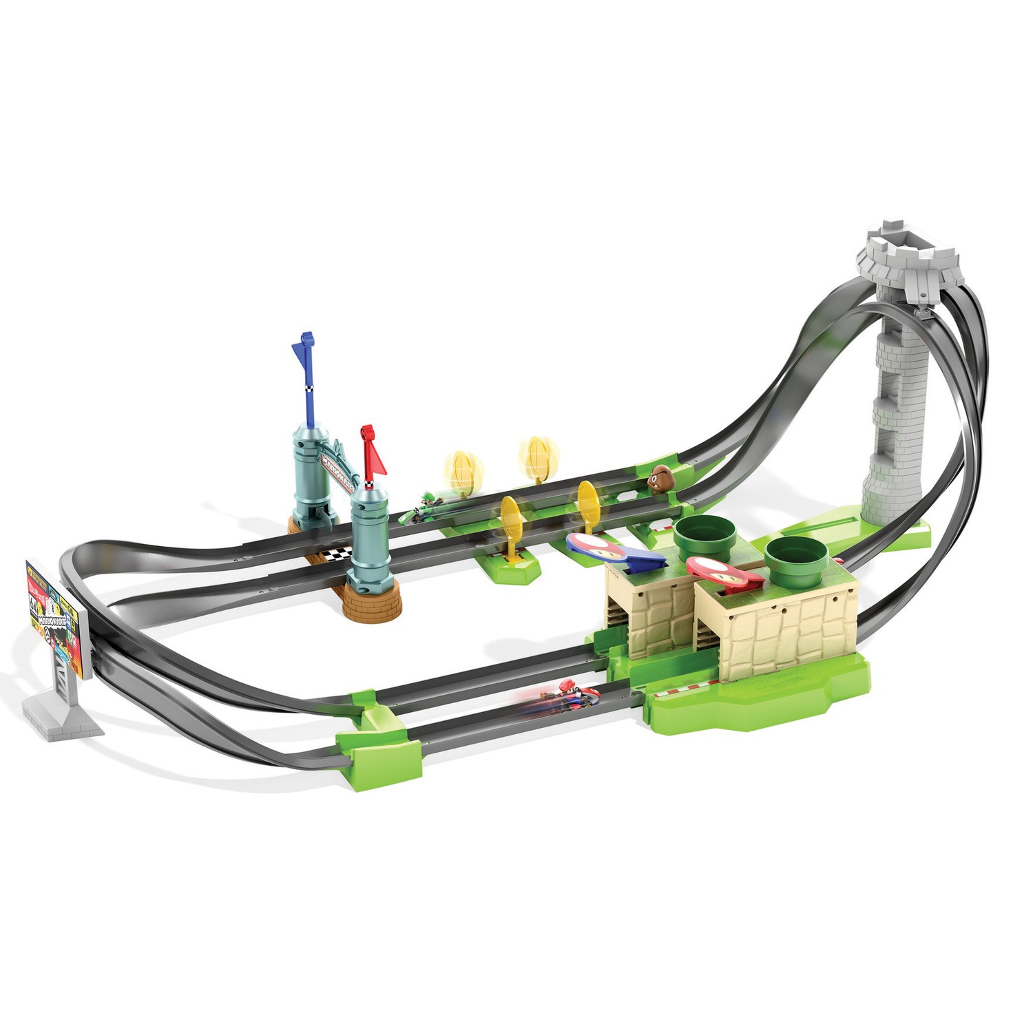 Hot Wheels Mario Kart Circuit Track Set | Montgomery Ward