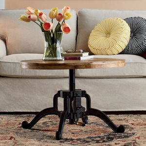 Crank Coffee Table and End Table Montgomery Ward