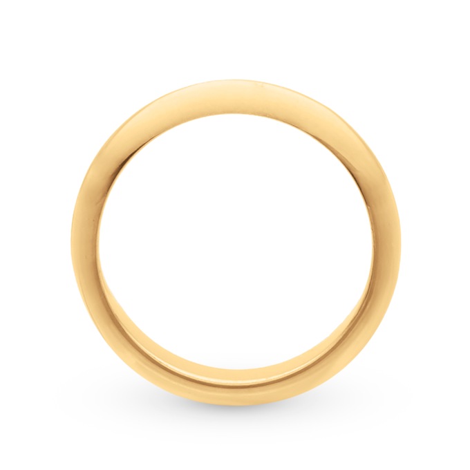 14K Gold Unisex Bands, , large