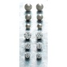 6-Pair Cubic Zirconia & Ball Post Earrings Set, , large