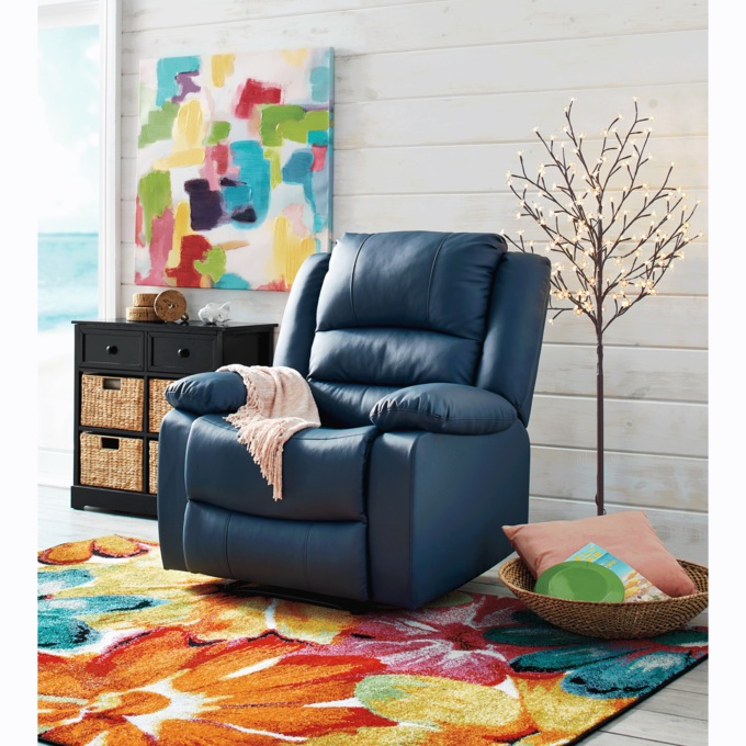 Overstuffed Recliner Montgomery Ward