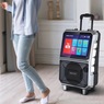 Tailgate Speaker with Touchscreen, Black, large