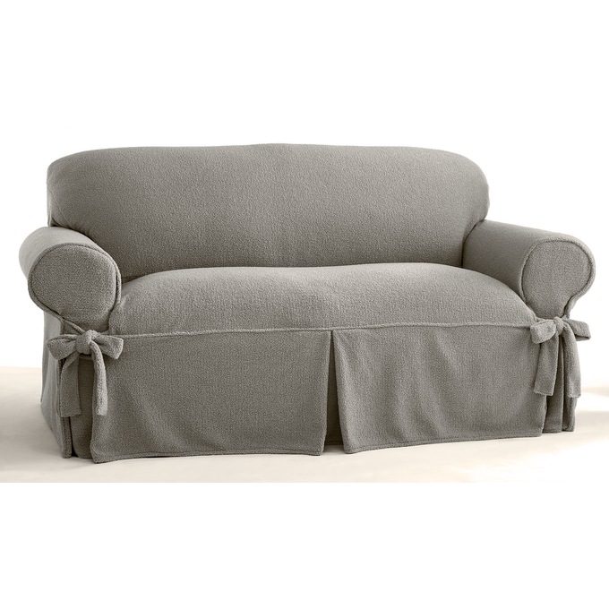 Boucle Slipcovers And Pillow Cover Montgomery Ward
