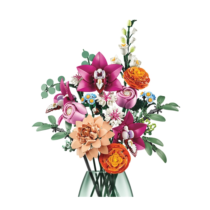 LEGO Botanicals Pretty Pink Flower Bouquet, , large