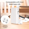 Portable Bluetooth Label Maker for Use with Smartphones, White, large