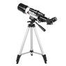 Personalized Moon Mission Travel Scope 60 Telescope, Black, large