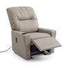 Youth Recliner with USB Ports, Tan, large