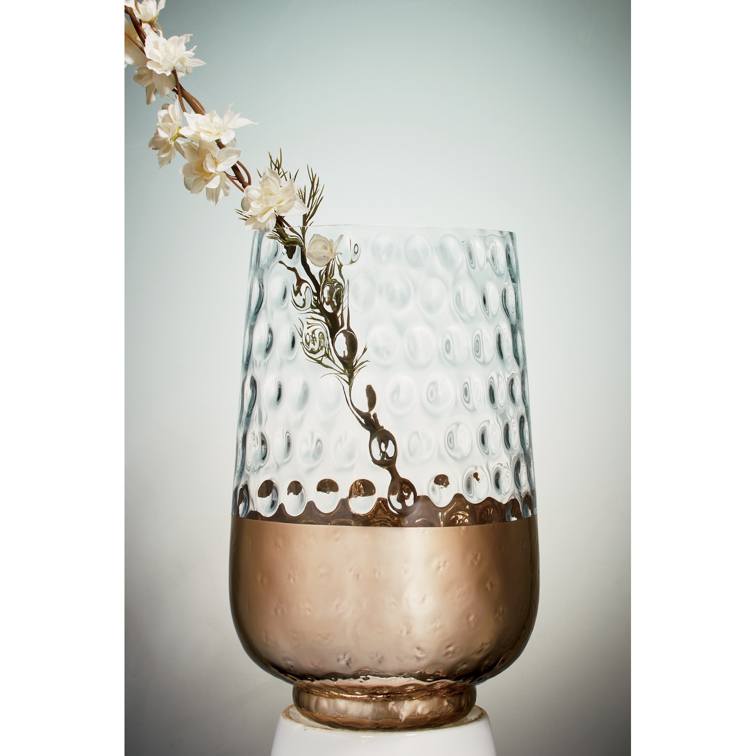 Gold Metallic Vase Montgomery Ward