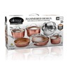 Gotham Steel 10-Piece Hammered Cookware Set, , large