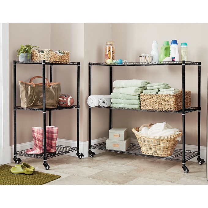 3-Tier Mobile Tower Shelf, , large