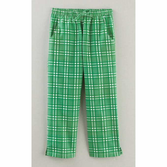 Plaid Capris, , large