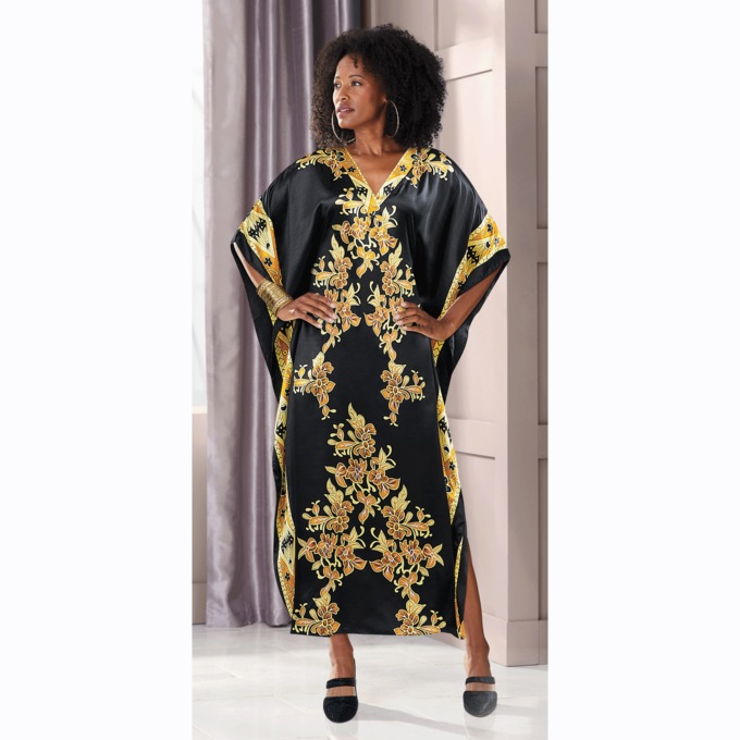 Blare Long Caftan, , large