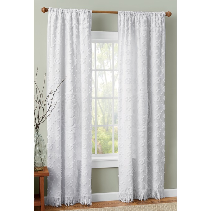 Emily Chenille Panel Pair, , large