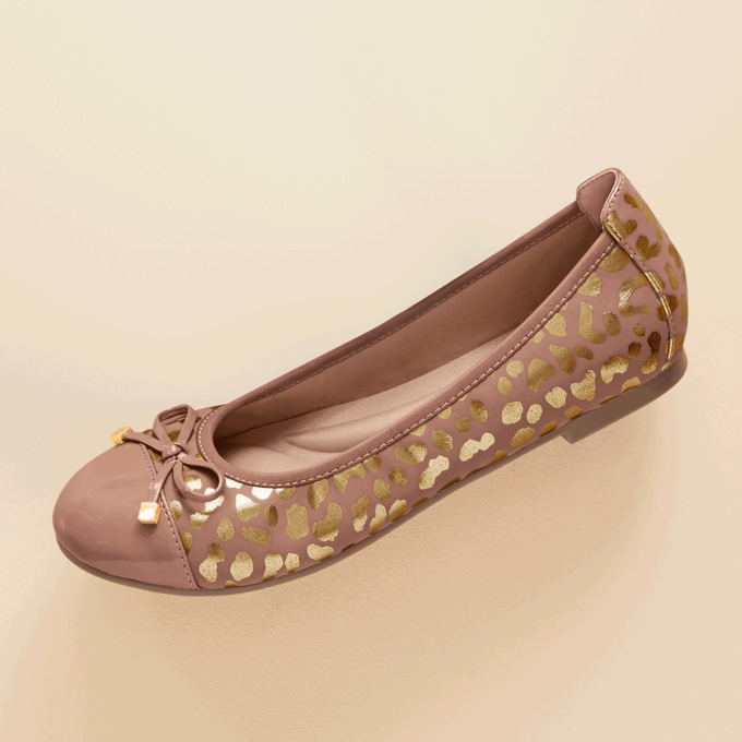 Bow Ballet Flat, Leopard, large