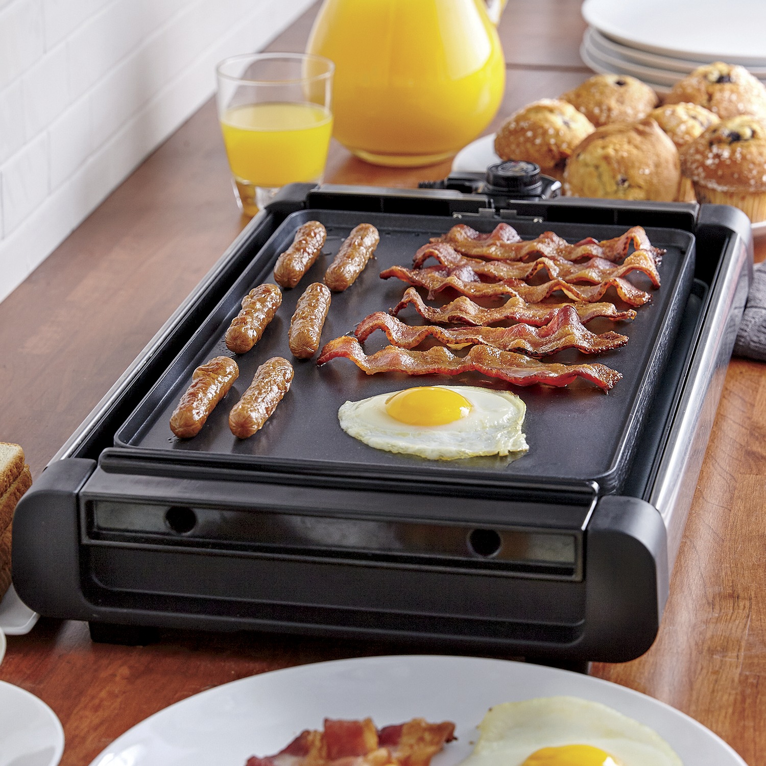 Reversible Electric Grill/Griddle by Ginny's | Montgomery Ward