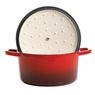Crock Pot Artisan 3-qt. Enameled Cast Iron Dutch Oven with Lid, , large