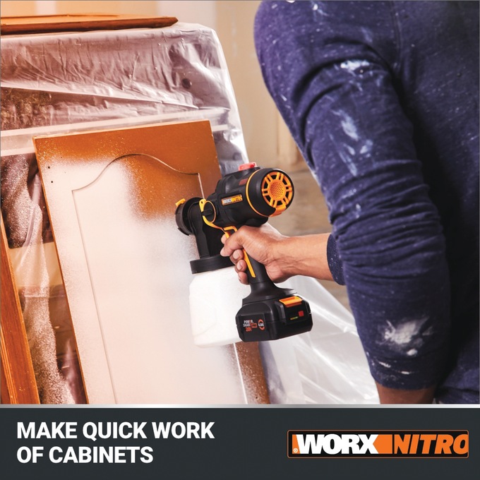 Worx 20V Paint Sprayer (Tool Only), , large