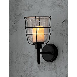 Metal Cage Wall Sconce, , large