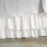 Cottage Voile Bedskirt, , large