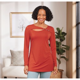 Teddy Grommet Tunic, , large