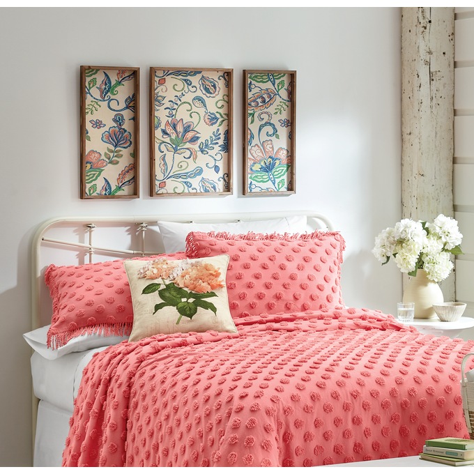 3-Piece Framed Fabric Wall D&eacute;cor, , large