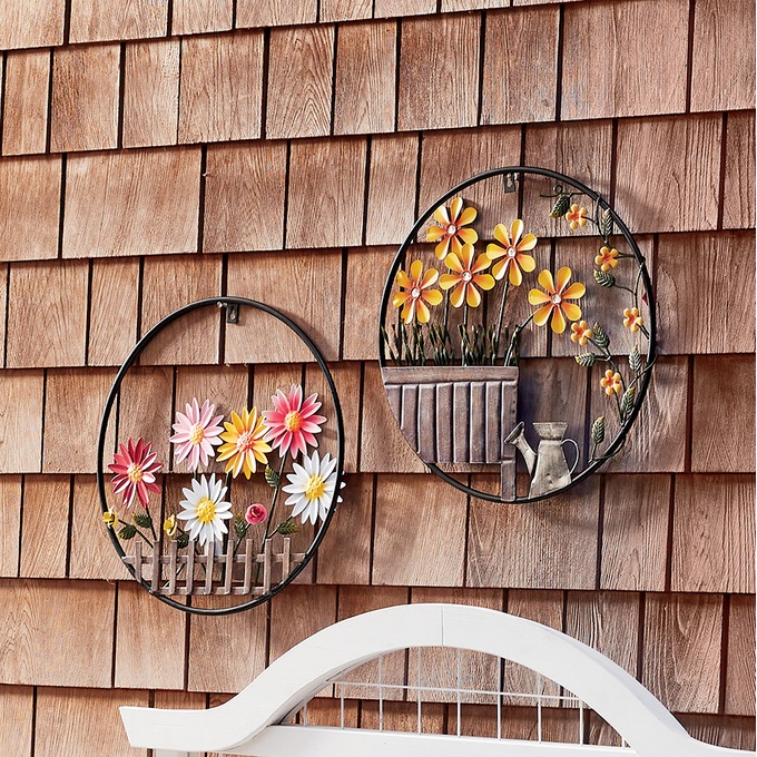 Metal Flower Frame, , large