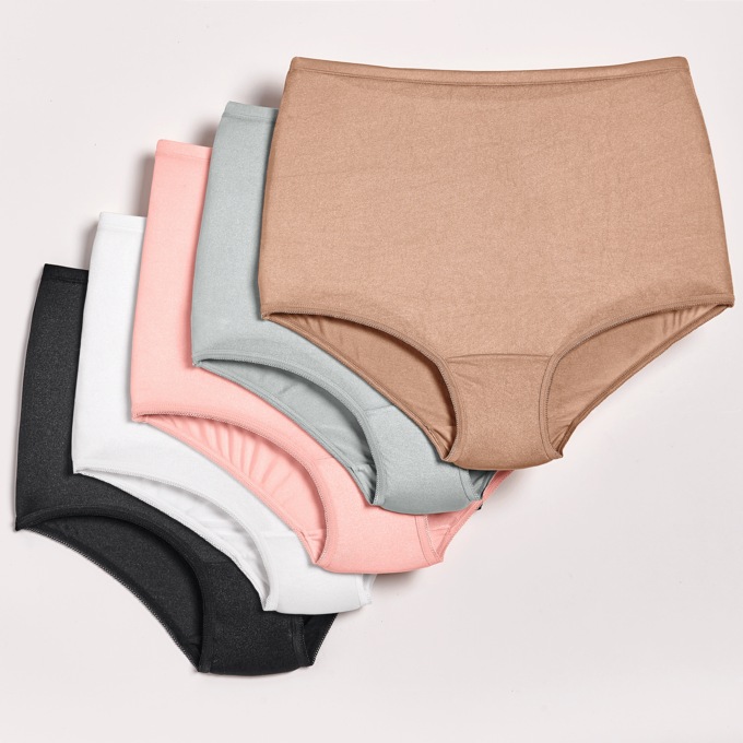 10 Pack Nylon Panty Pack, Basic, large
