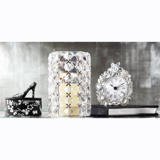 Decorative Multifaceted Gem Vase, , large
