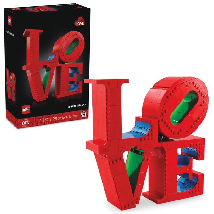 LEGO Art Love, Red, large