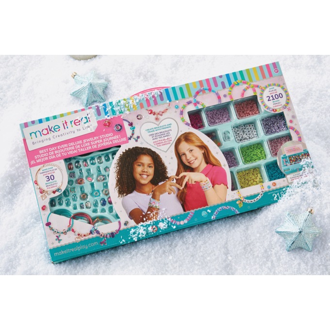 Best Day Ever Deluxe Jewelry Studio, Teal, large
